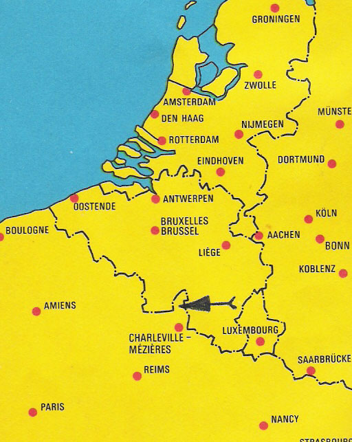 Nederland - België - Frankrijk